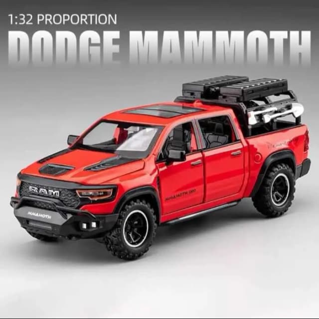 1:32 Dodge ammoth 1000 RAM TRX Alloy Scale Trucks Diecast Model