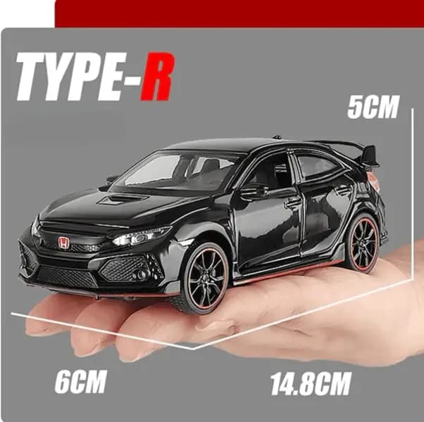1:32 Scale Honda Civic Type R Diecast Model Car
