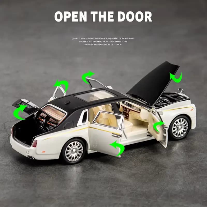 1:32 Rolls Royce Phantom Alloy Car Model Diecast