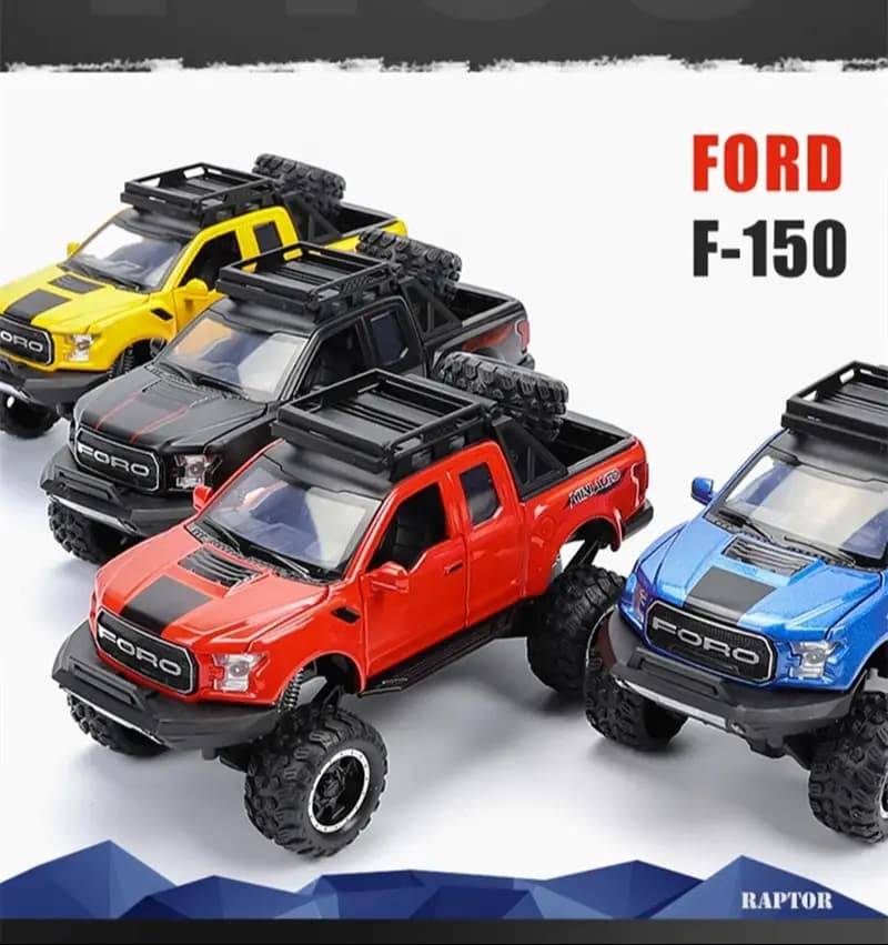 1:32 Scale ABS Toy Vehicle Model Ford F-150 Off Road Pickup Truck