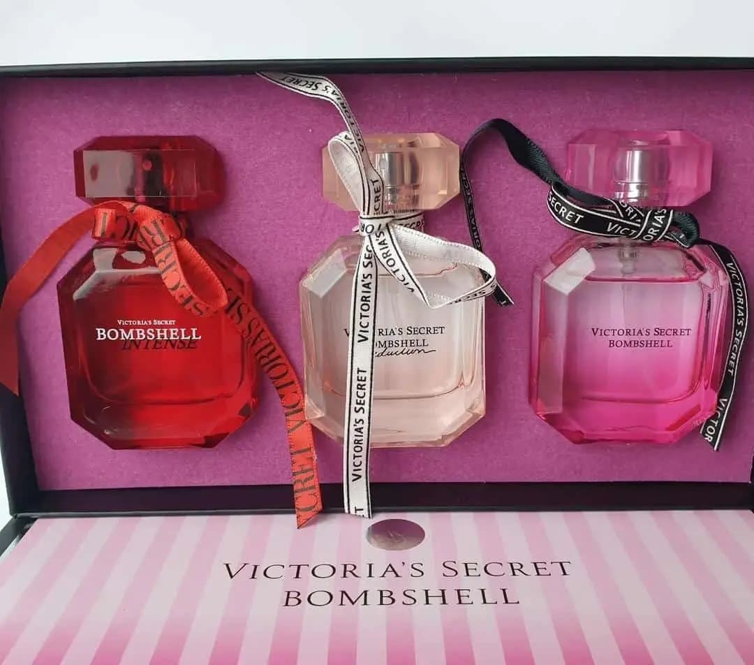 VICTORIAS SECRET BOMBSHELL Perfume Set 3 Pcs