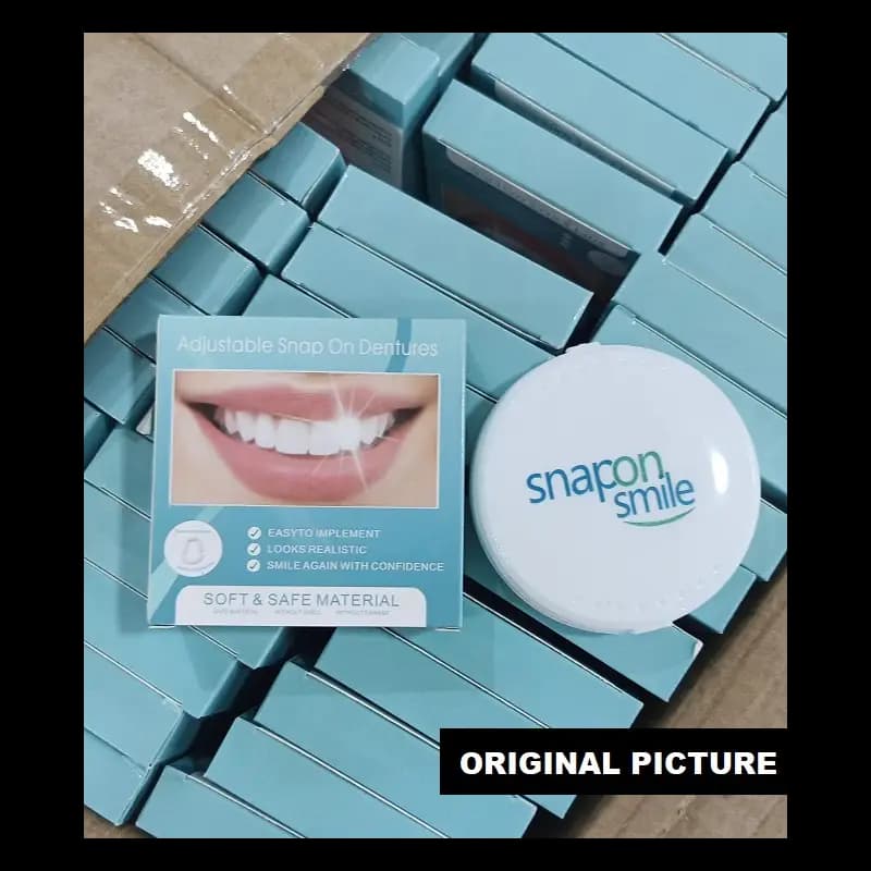 Silicone Snap-On Smile Teeth Decoration Kit  Safe & Eco-Friendly Imitation Braces for a Confident Smile