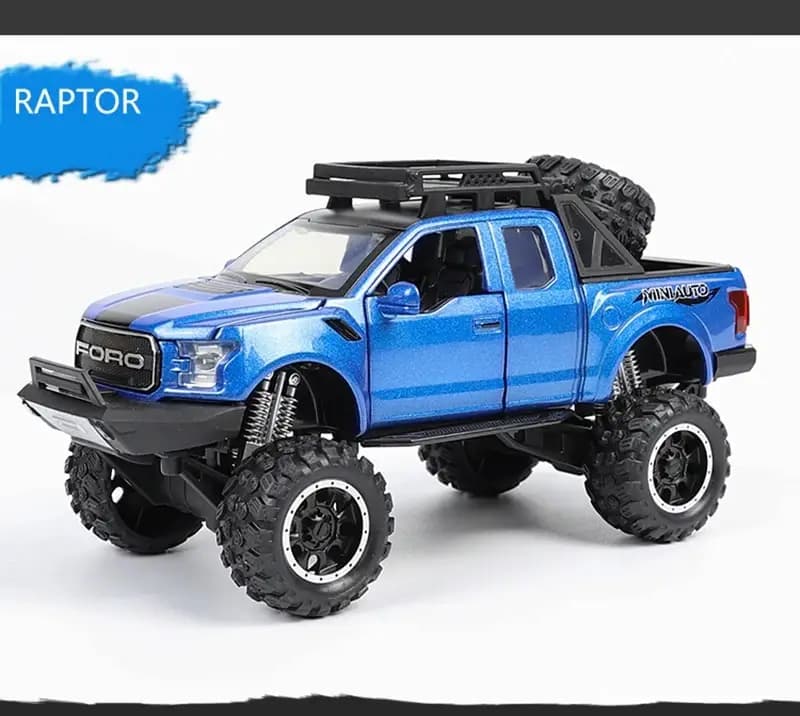 1:32 Scale ABS Toy Vehicle Model Ford F-150 Off Road Pickup Truck