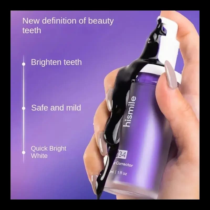 Hismile V34 Teeth Whitening Toothpaste  Teeth Stains Remover Oral Care Paste  Brightening Smile Dental Care Product