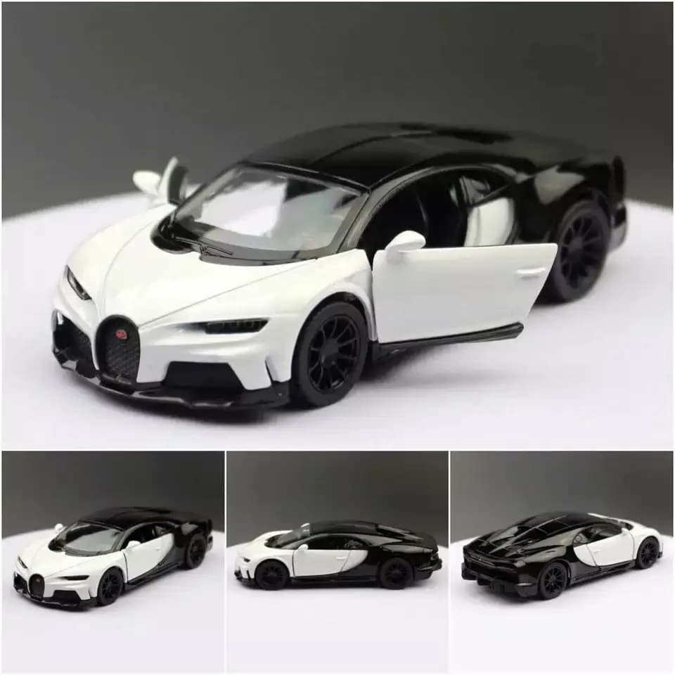 1:38 Scale Kinsmart Bugatti Chiron Super Sports Car