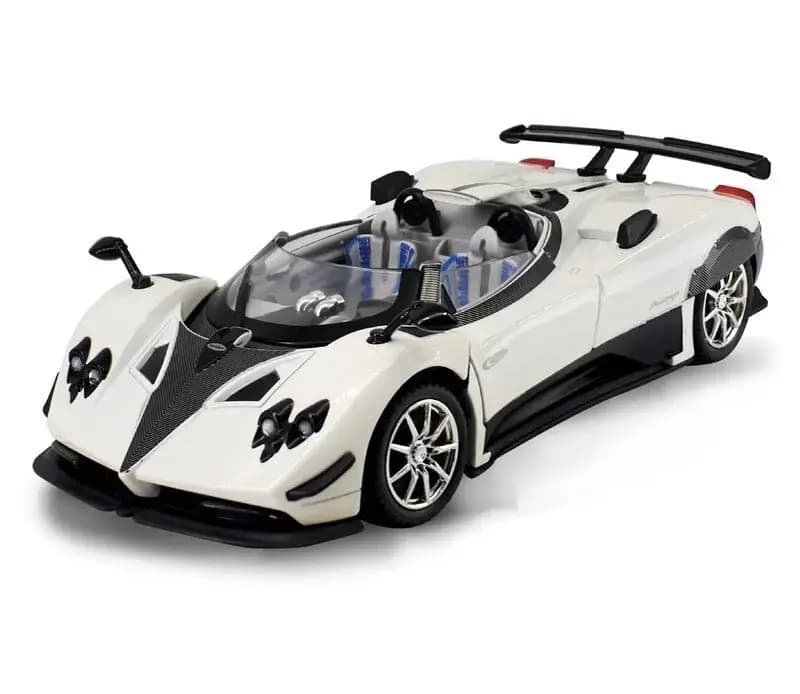 1:24 Pagani Zonda HP Barchetta Model Diecast Alloy Sports Car Sound Light