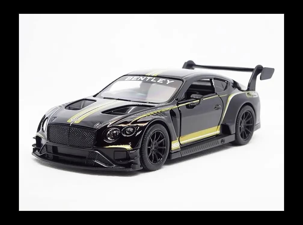 KINSMART Brand 1:38 Scale Bentley Continental GT3 Sport Car Diecast Model