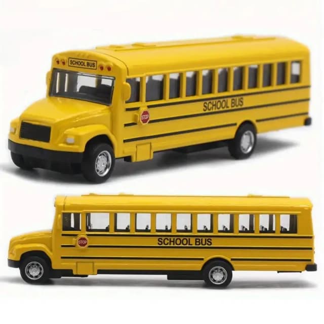 School Bus Model Children diecast model 1:64 Scale