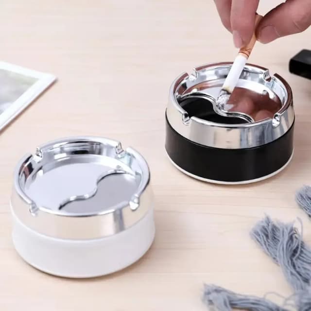 Cigarette Ashtray Stainless Steel Detachable