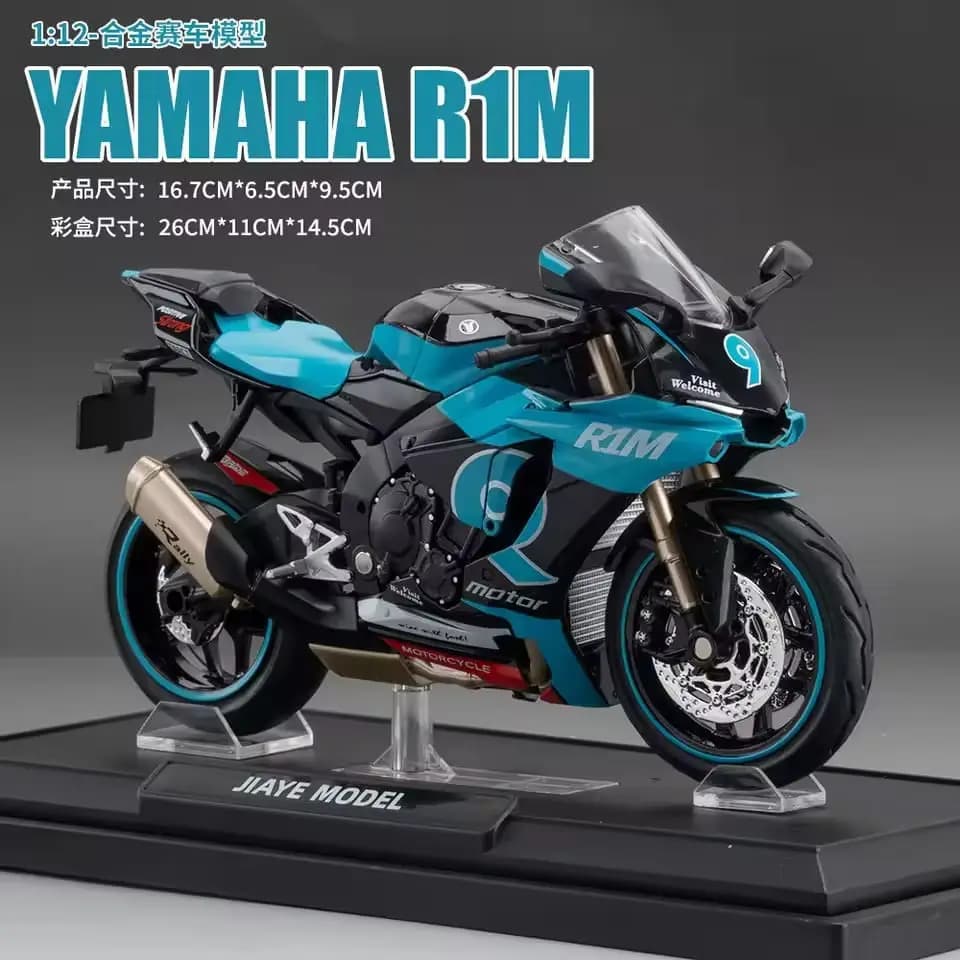 1:12 Yamaha R1M Racing Motorcycle