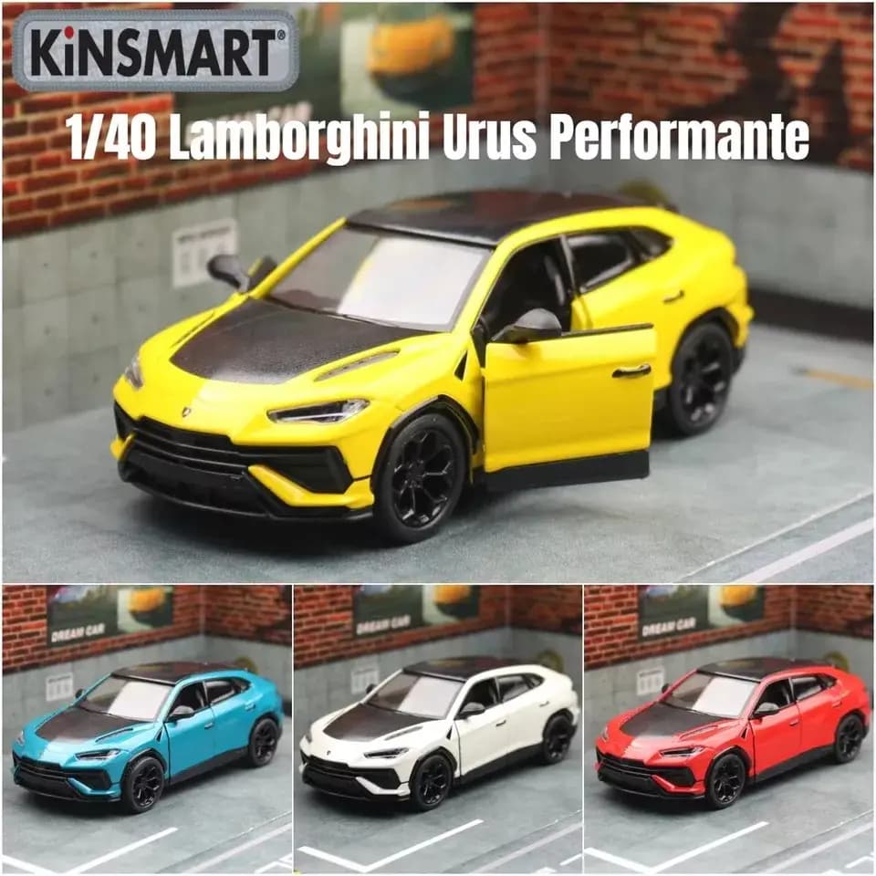 KINSMART Brand Lamborghini Urus SUV Sports Diecast Model 1:40 Scale